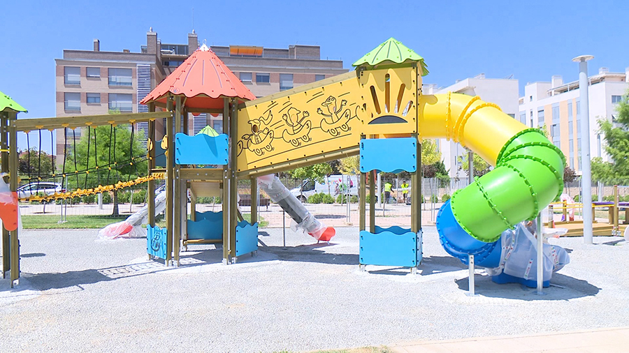 Los nuevos parques infantiles de Sanse ya tienen nombres, elegidos por los  niños