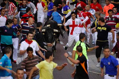 Imagen Selección gráfica del encierro del 28 de agosto de 2012