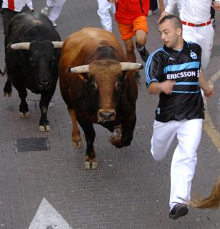 Imagen Primer encierro de las Fiestas de 2013