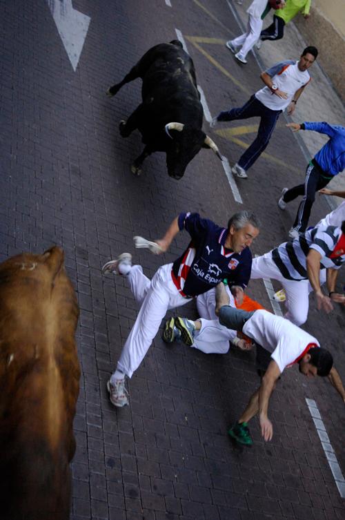 Imagen Selección fotográfica del tercer encierro de 2012