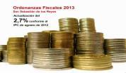 Imagen Sanse ajusta al IPC las Ordenanzas Fiscales 2013