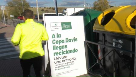 Imagen En Sanse, reciclar merece un entrada para la Copa Davis
