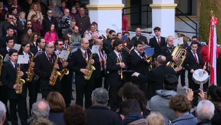 Imagen La Banda de Música de Sanse afina y prepara su repertorio para las fiestas