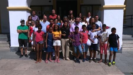 Imagen Sanse recibe la visita de 11 niños saharauis del programa ´Vacaciones en...