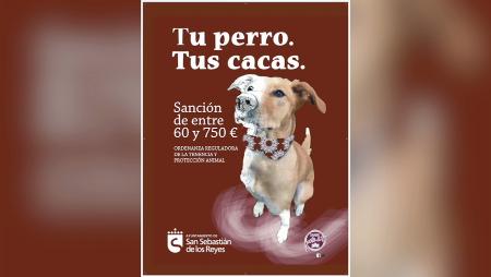 Imagen Tu perro, tus cacas, campaña para evitar los excrementos caninos en la...