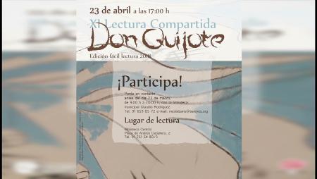 Imagen Abierta la inscripción para participar en la XI Lectura fácil de El Quijote