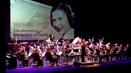 Imagen La Banda de Música revive a Elena Romero Barbosa, la primera directora...