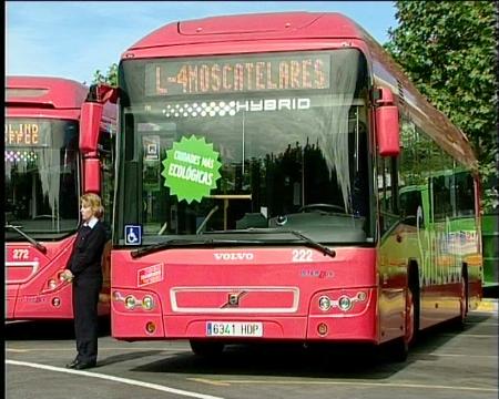 Imagen Dos nuevos autobuses híbridos ayudan a mejorar la calidad del aire en Sanse