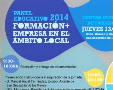 Imagen Formación y Empresa en el ámbito local, tema del Panel Educativo 2014 de...