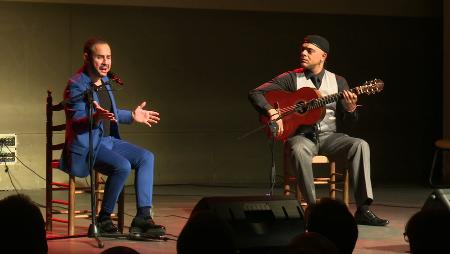 Imagen Paco del Pozo y Jerónimo Maya llevan su arte a la Cátedra de Flamenco...