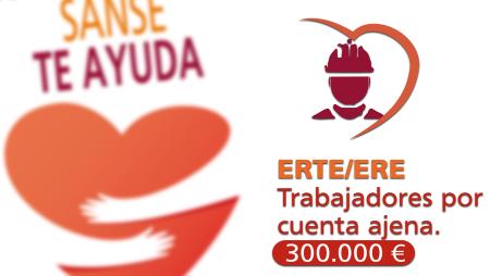 Imagen 'Sanse te ayuda' incorpora 300.000 euros destinados a personas afectadas...