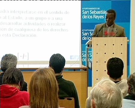 Imagen Lectura conmemorativa en Sanse de la Declaración Universal de Derechos...