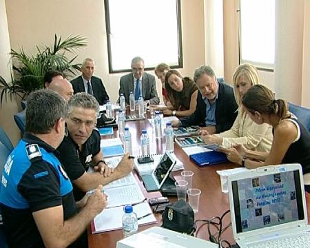 Imagen La Delegada del Gobierno en Madrid asiste a la Junta Local de Seguridad previa a las fiestas de Sanse