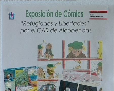 Imagen Refugiados y Libertades, una exposición de cómics en el CHA de Sanse