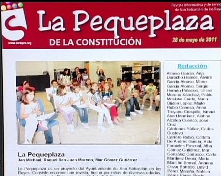 Imagen Vuelve la Pequeplaza, la revista de los niños y jóvenes de Sanse