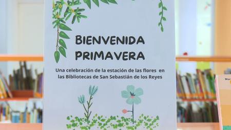 Imagen Exposición primaveral en la sala infantil de la biblioteca Marcos Ana