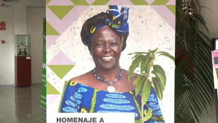 Imagen Homenaje total a la Premio Nobel Wangari Maathai: acto, exposición,...
