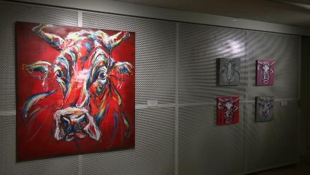 Imagen ‘Carne(s)’, la reflexión pictórica de Annette Schock en la Sala Martín...