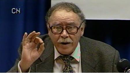 Imagen Rafael Soto Vergés en Tertulias de Autor con Manuel López Azorín. 1994